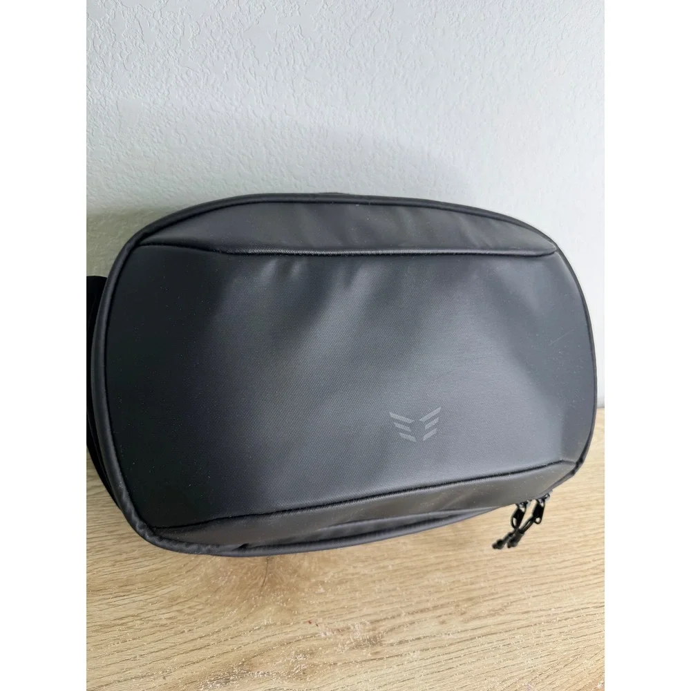 Wairworthy Black Stealth Solo Flight Bag Pilot Carry On Headset Pocket Hardsided